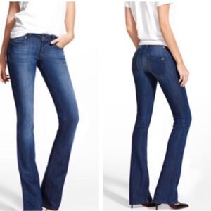DL1961 Women's Flare Jeans in Deep Blue
